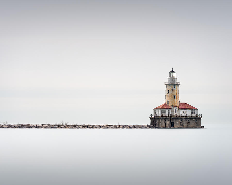 Chicago Lighthouse Photograph by Alvin Wang