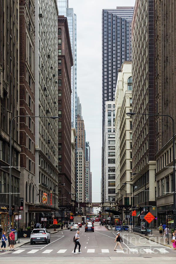 Chicago Madison Street Photograph by Jennifer White
