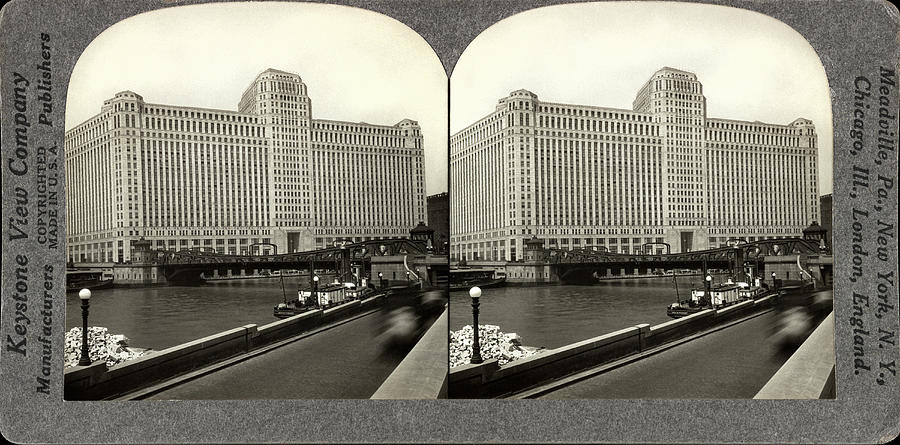 Chicago Merchandise Mart #4 Photograph by Underwood Archives