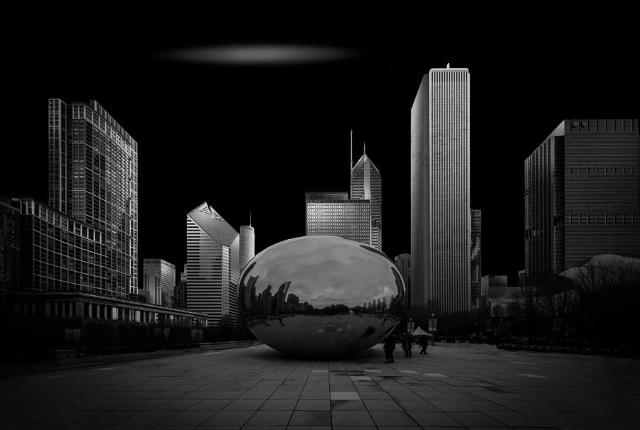 Chicago (millennium Park) Photograph by Xiaobing Tian