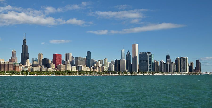 Chicago Panorma Photograph by Kubrak78