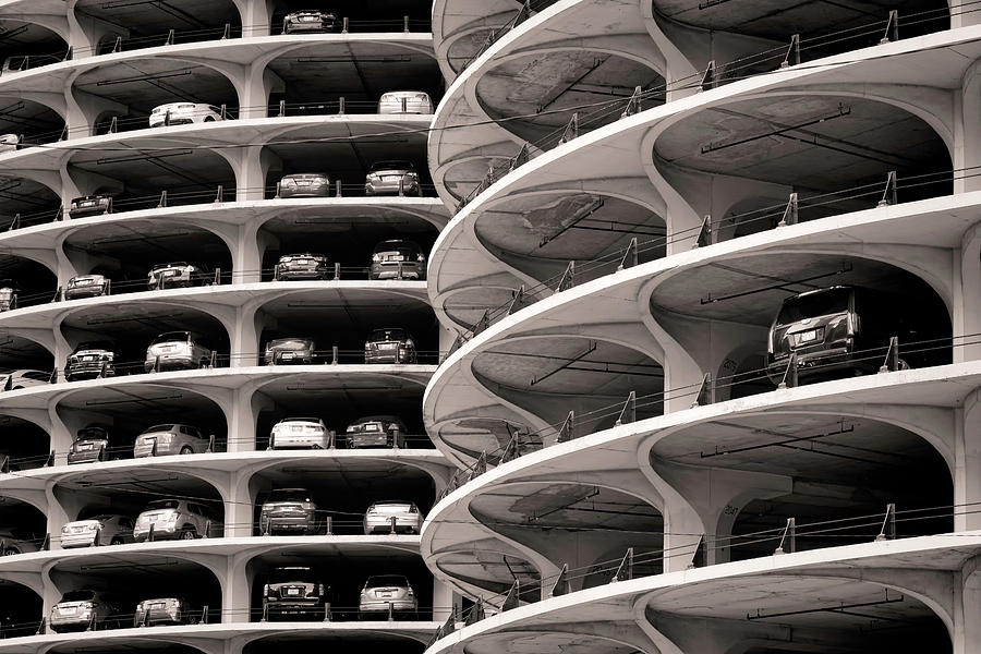 Chicago Parking By Design Photograph