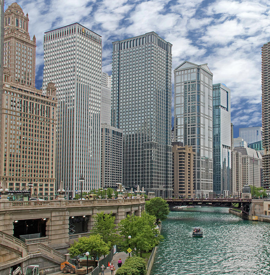 Chicago River Photograph by Ira Marcus