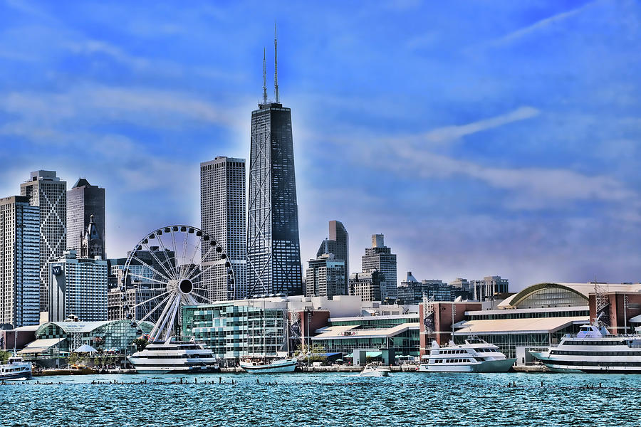 Chicago Skyline # 3 Photograph by Allen Beatty