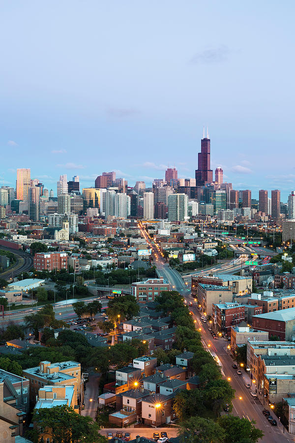 Chicago Skyline Photograph by Gavin Hellier