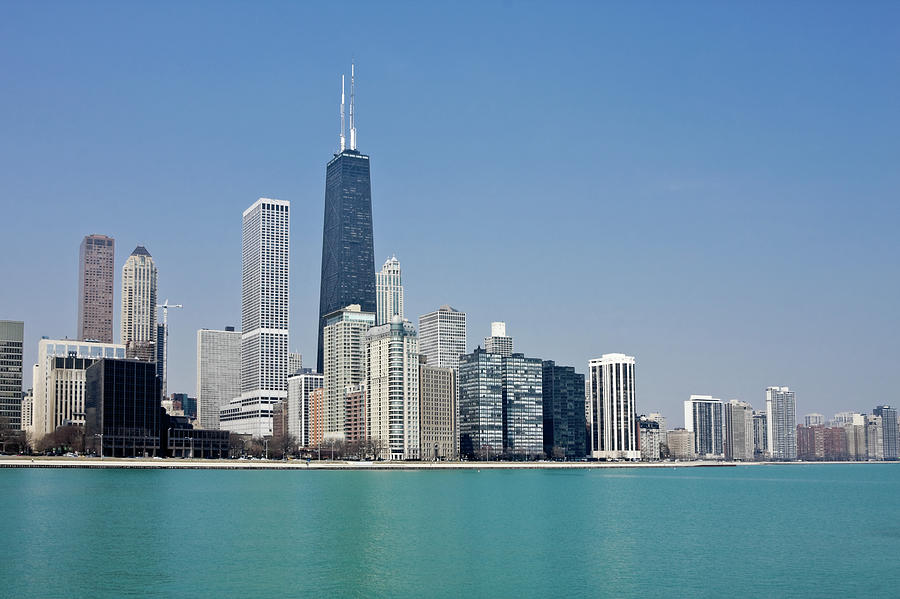 Chicago Skyline Photograph by Helpinghandphotos