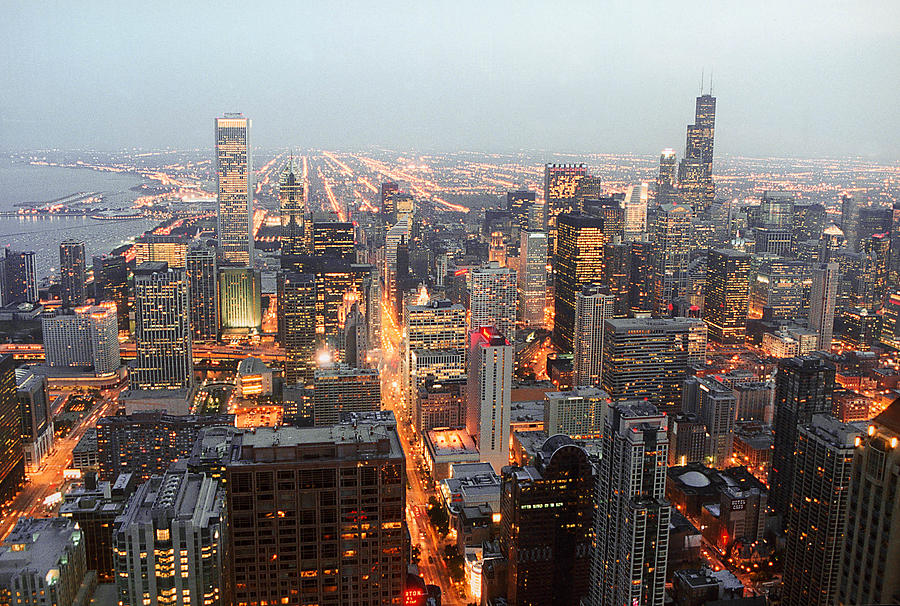 Chicago Skyline Photograph by Vfka