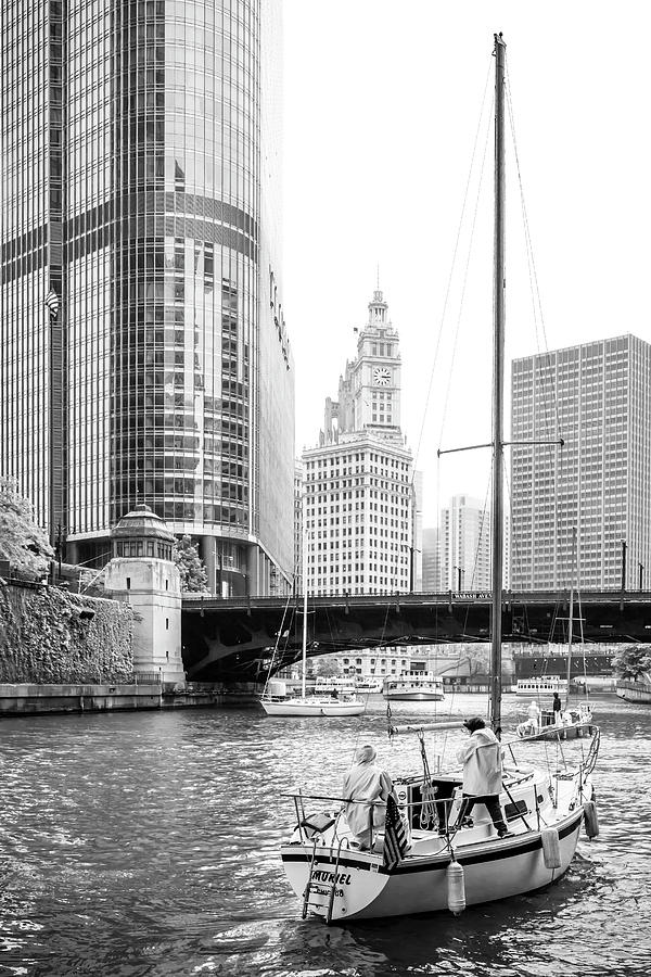 Chicago Photograph - Chicago Spring Boat Run by Chicago In Photographs