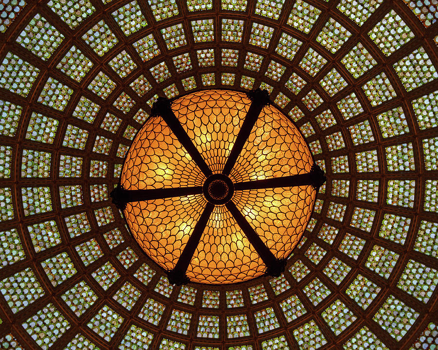 Chicago Stained Glass Photograph by Melanie Alexandra Price