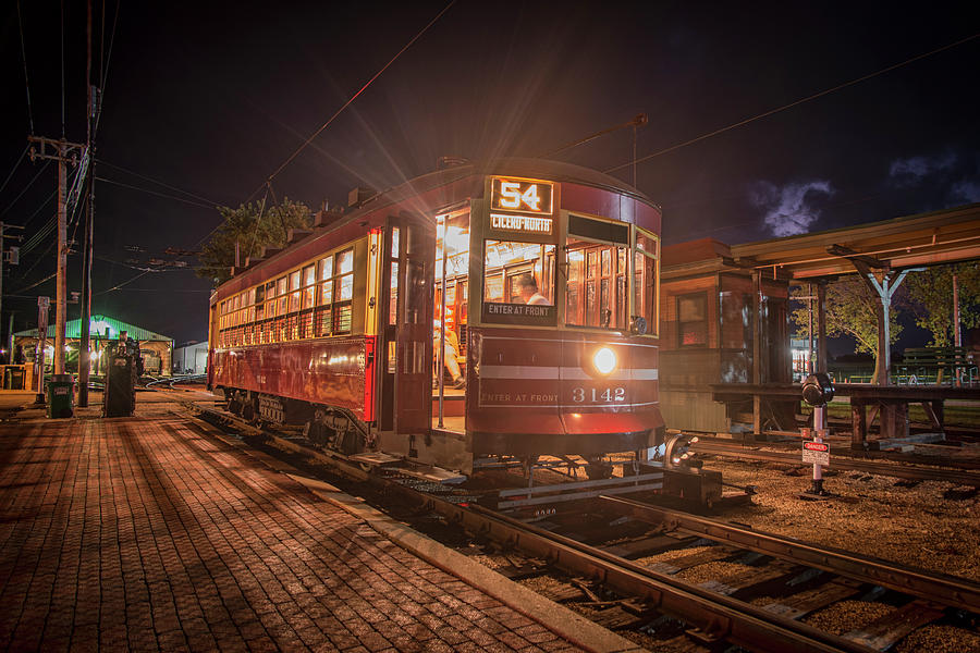 Chicago Surface Lines street car 3142 Photograph by Jim Pearson | Fine ...