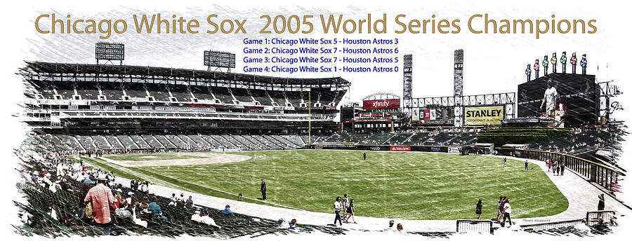Chicago White Sox 2005 World Series Champons 01 Photograph by Thomas  Woolworth - Pixels