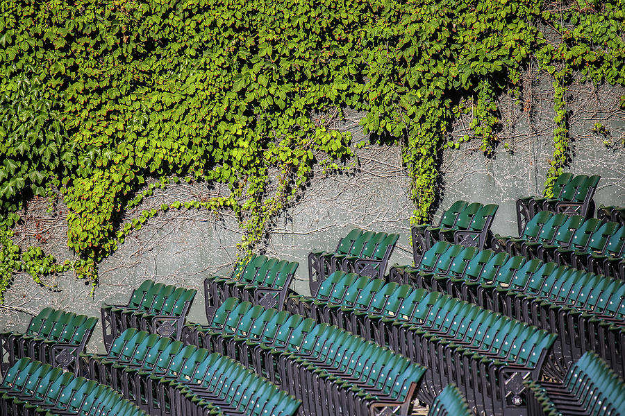 Chicago White Sox stadium seats Photograph by Lauri Novak