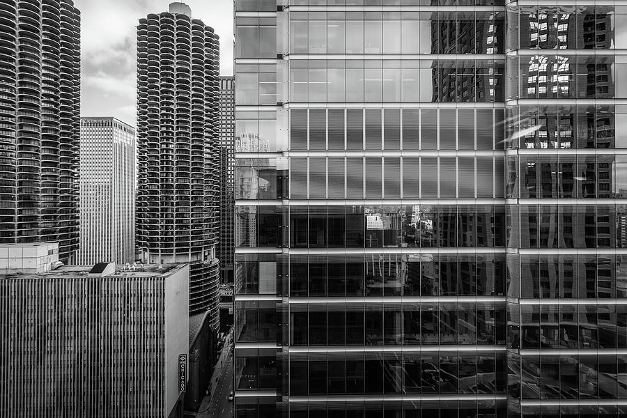 Chicago Window Layers Photograph by Lauri Novak
