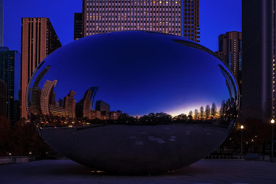 Chicago Photograph - Chicagos Bean by Andrew Soundarajan