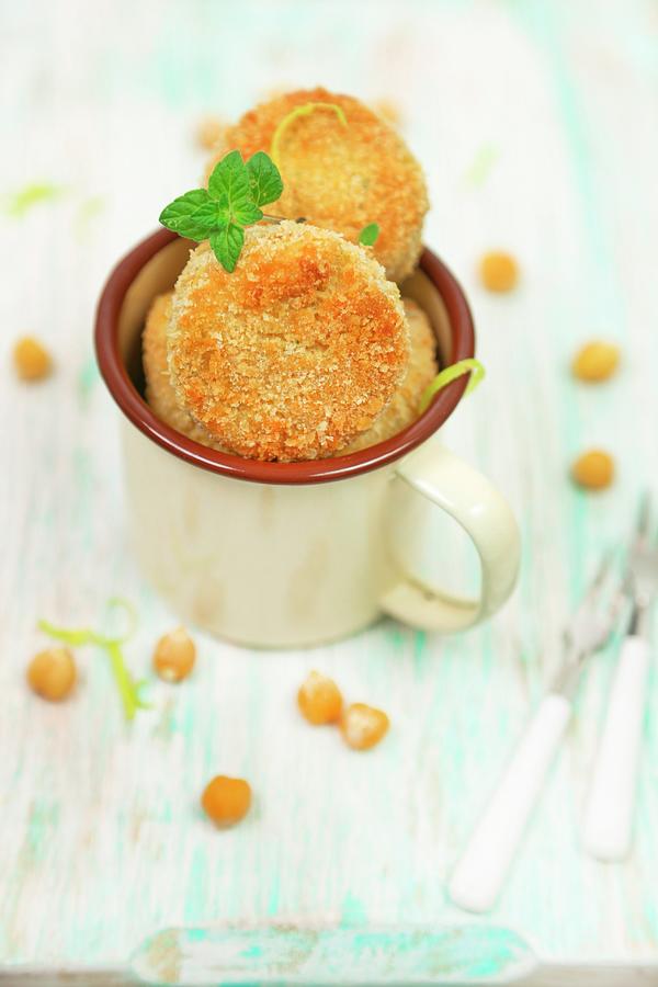 Chickpeas And Lemon Meatballs Photograph by Claudia Gargioni