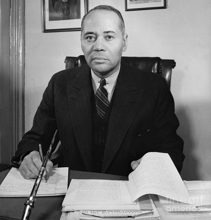 Chief Counsel Charles H. Houston Photograph by Bettmann