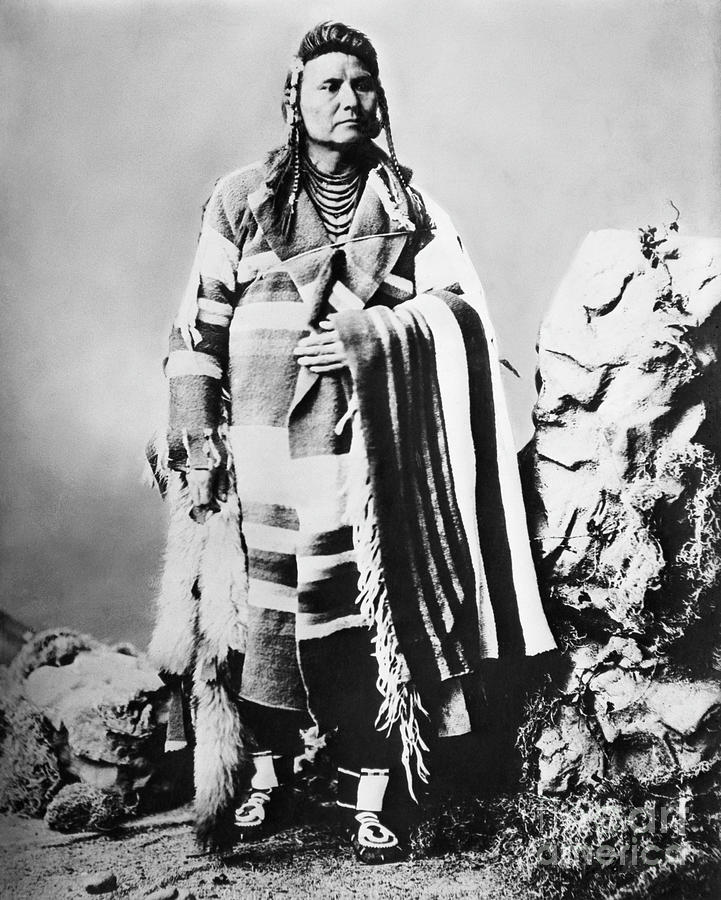 Chief Joseph Of The Nez Perce Tribe Photograph by Bettmann