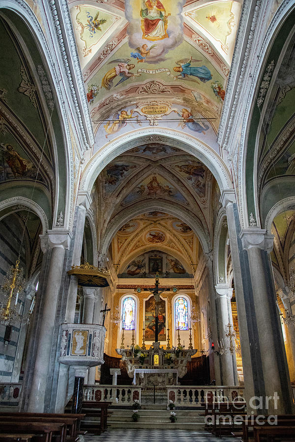 Chiesa Di San Pietro Corniglia Cinque Terre Photograph by Wayne Moran