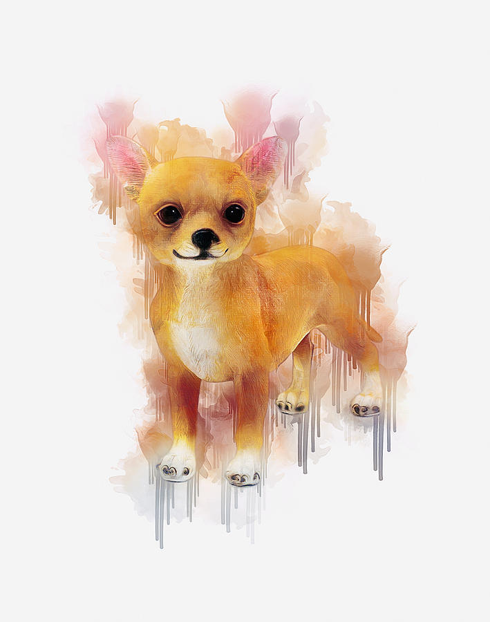 Chihuahua Art Digital Art by Ian Mitchell