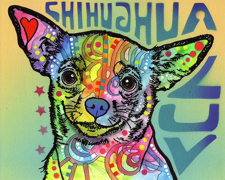 Animal Mixed Media - Chihuahua Luv by Dean Russo