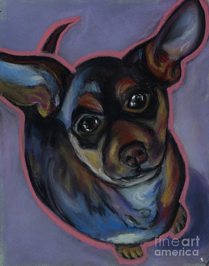 chihuahua Wow Wow Pastel by Ann Hoff chihuahua Wow Wow Pastel by Ann Hoff