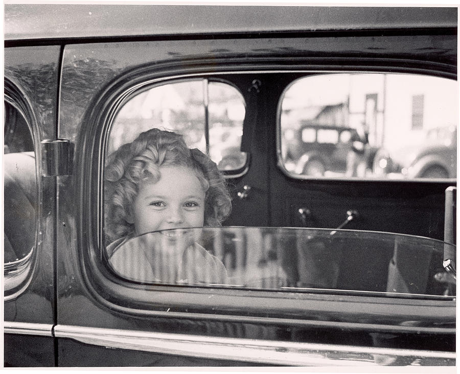 Child Actress Shirley Temple Arriving Photograph by Alfred Eisenstaedt Child Actress Shirley Temple Arriving Photograph by Alfred Eisenstaedt