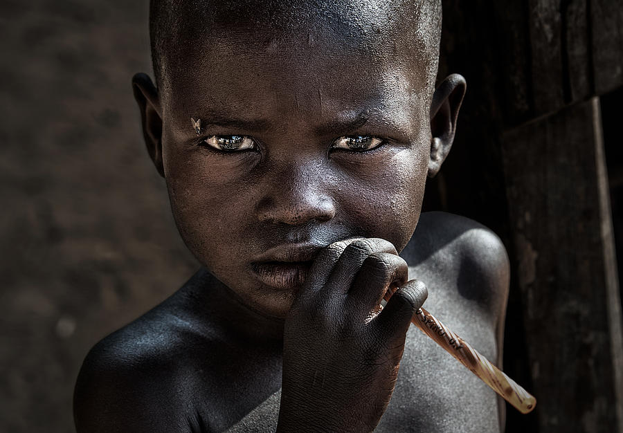 Child In A Slum In Juba - South Sudan Photograph by Joxe Inazio Kuesta ...