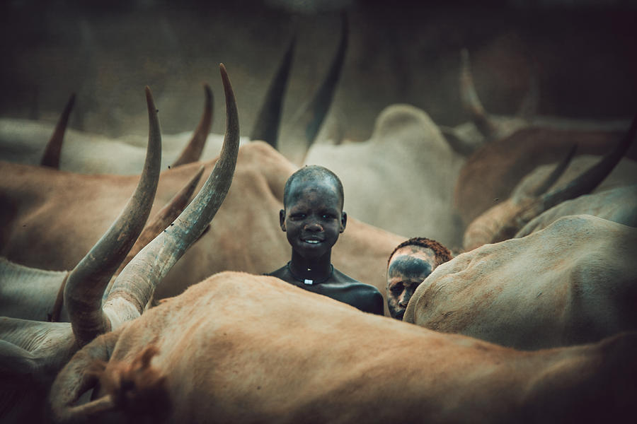 Child Mundari, South Sudan Photograph by Svetlin Yosifov