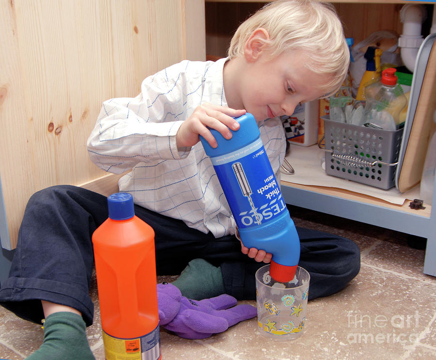 Household Cleaning Products Photograph by Public Health England/science  Photo Library - Fine Art America