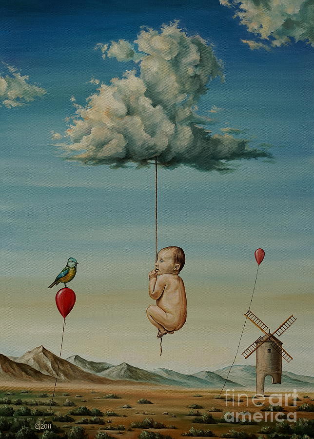 Surrealism Painting - Childhood Memory by Svetoslav Stoyanov