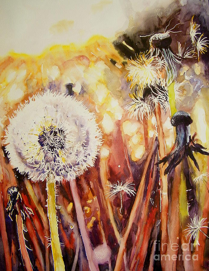 Childhood Painting - Childhoods Earliest Thoughts by Suzann Sines Childhood Painting - Childhoods Earliest Thoughts by Suzann Sines