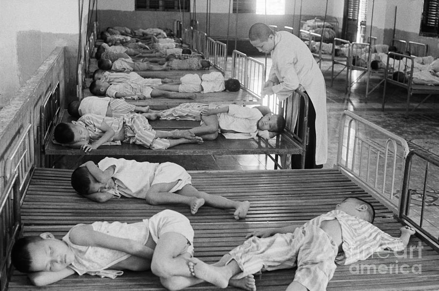 Children Sleep At An Orphanage Photograph by Bettmann