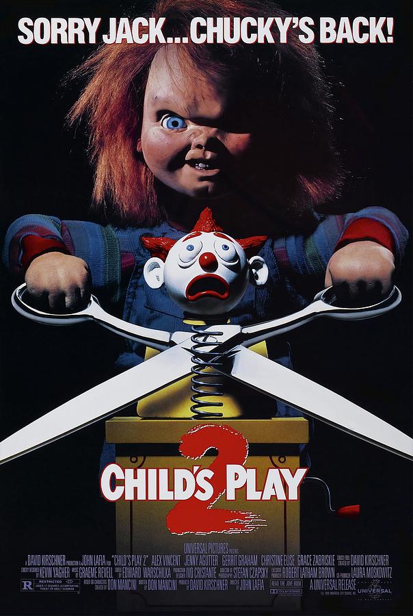 Movie Poster Photograph - Childs Play 2 -1990-. by Album