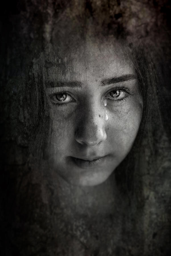 Child's Tear Photograph by Peeters Jos - Fine Art America