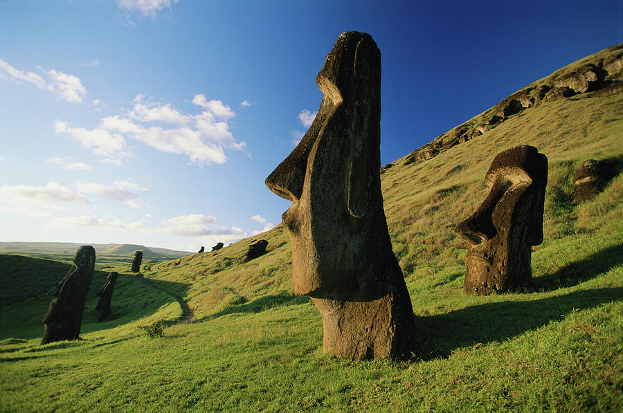 Chile, Easter Island Rapa Nui, Moai Photograph by Jochem D Wijnands