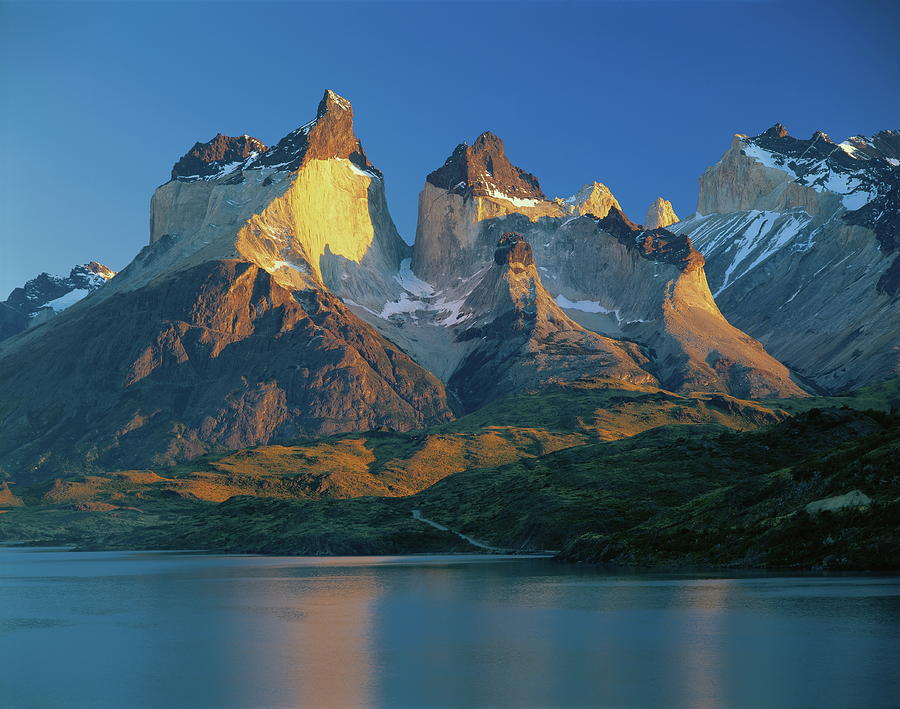 Chile, Patagonia, Lago Pehoe Digital Art by Fridmar Damm