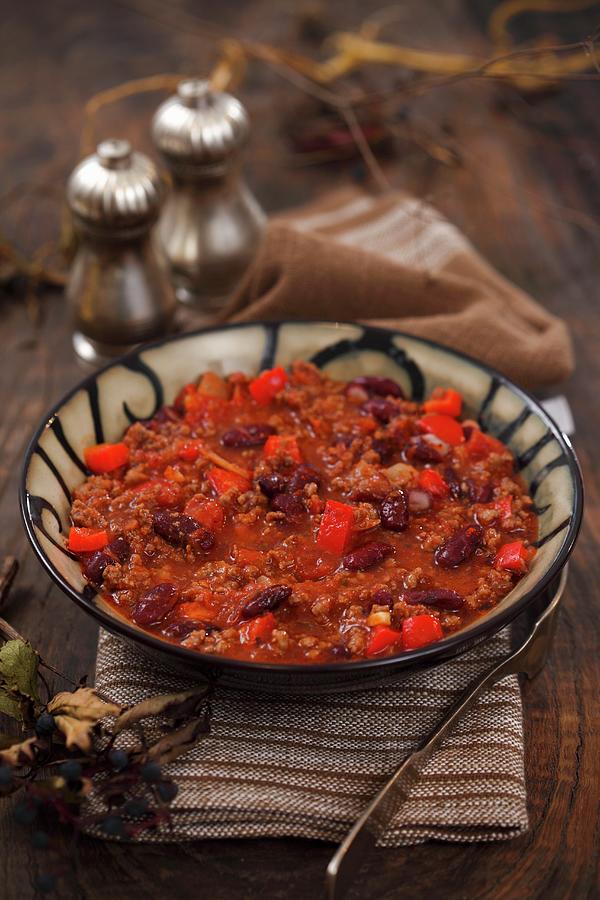 Chili Con Carne Photograph by Boguslaw Bialy