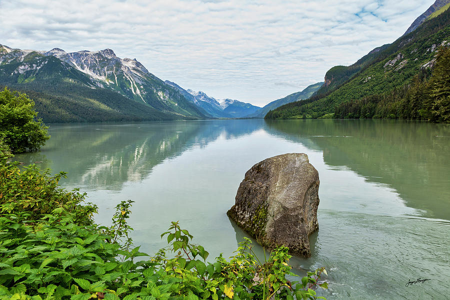 Chilkoot Lake Photograph by Jurgen Lorenzen