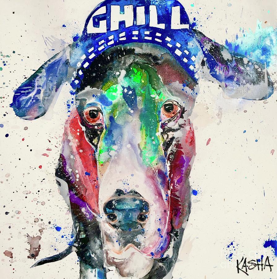 Chill Painting by Kasha Ritter