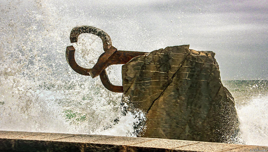Chillida Comb of the Wind - Tempest Photograph by Weston Westmoreland