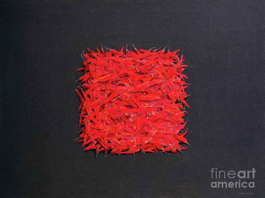 Chillies Painting by Lincoln Seligman