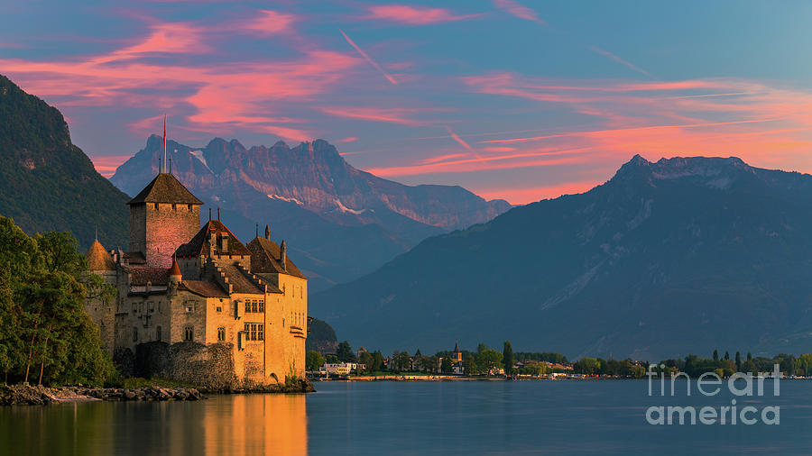Chillon Castle 1 Photograph by Henk Meijer Photography