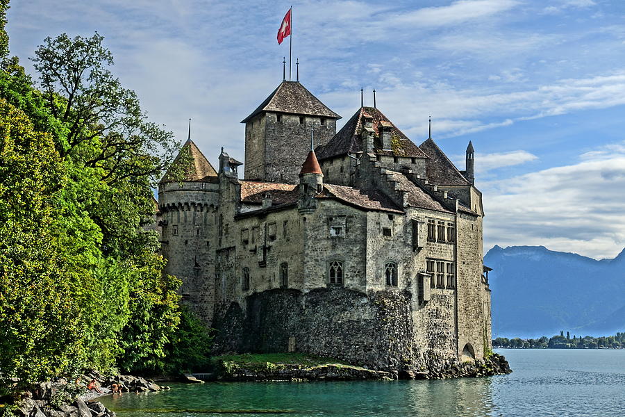 Chateau de Chillon Switzerland Photograph by Patricia Caron