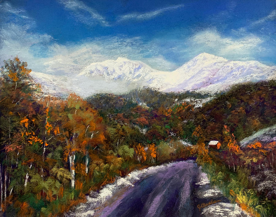 Chilly Autumn Morn Painting by Jan Chesler