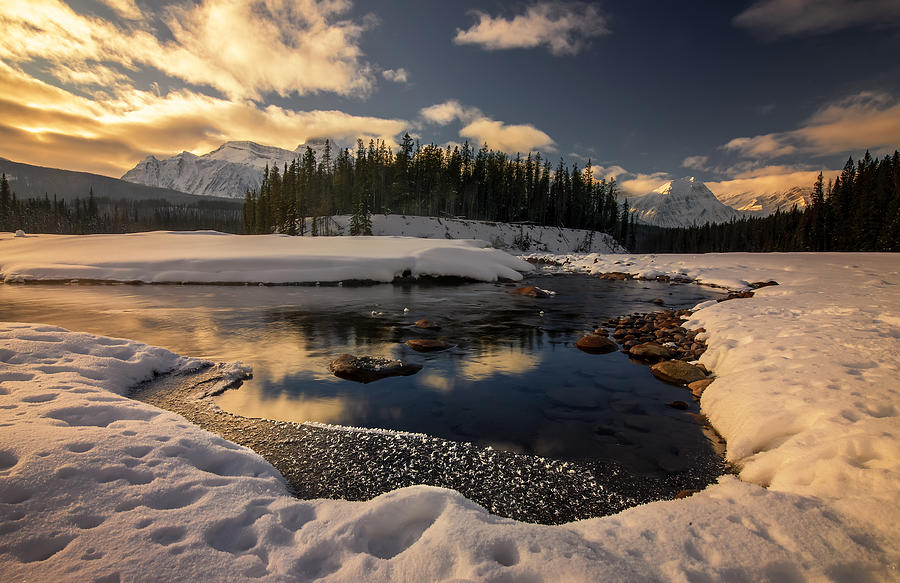 Landscape Photograph - Chilly But Warm by Herbert Rong