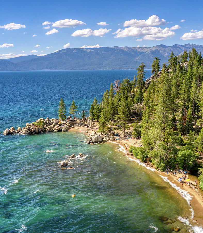 Chimney Beach Lake Tahoe Nevada Clear Water Photograph by Anthony ...