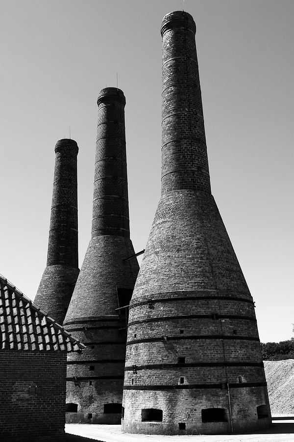 Chimney Stacks Photograph by Aidan Moran