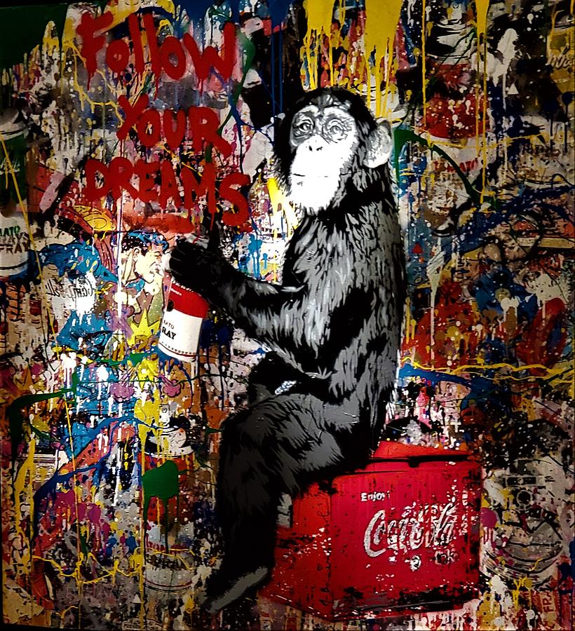 Chimp A Cola Photograph by Rob Hans