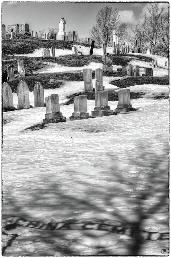 China Cemetery Photograph by John Meader