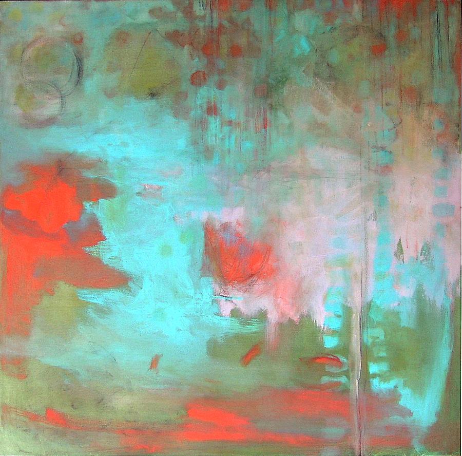 Abstract Painting - China Garden by Janet Zoya